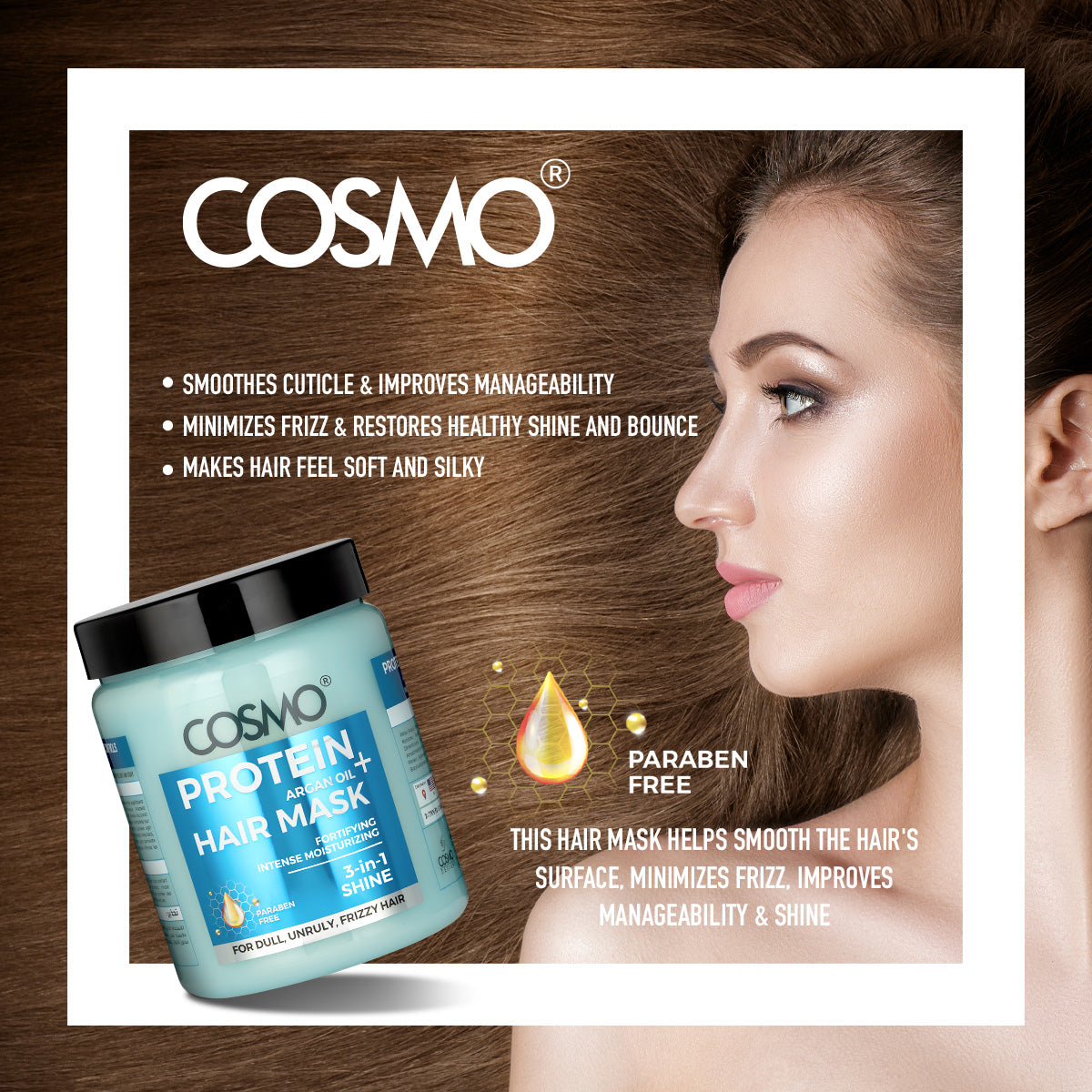 Protein+ Argan Oil Hair Mask